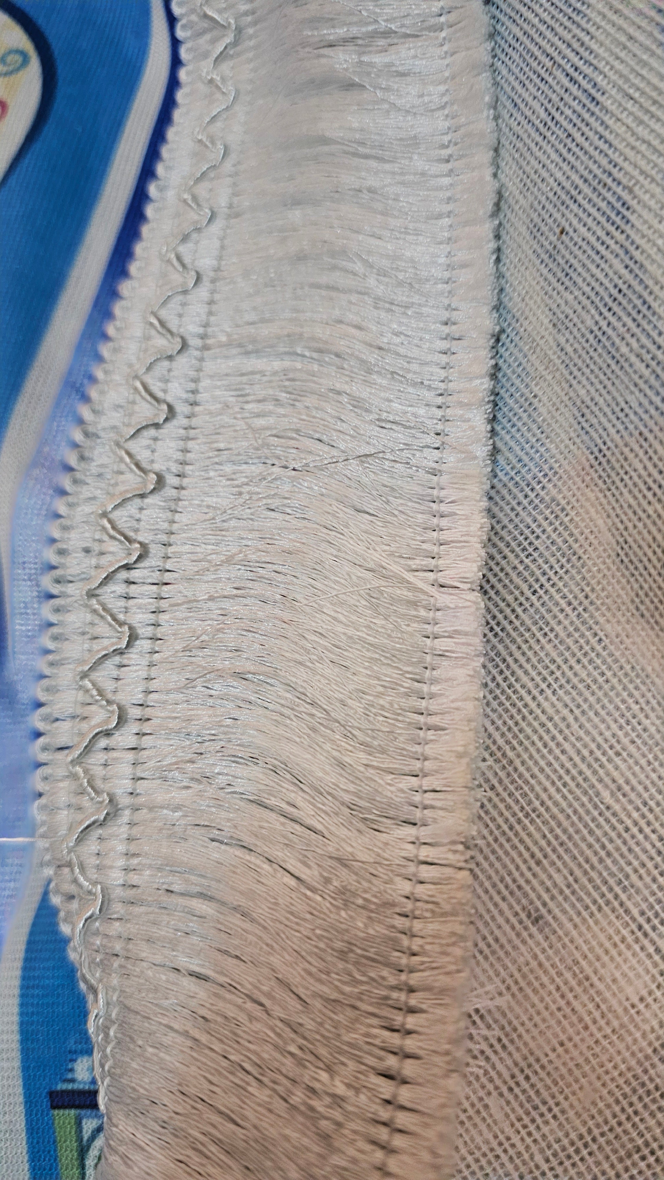 Mavi Bulutlu Seccade Tekli