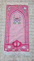Pembe Bulutlu Seccade Tekli