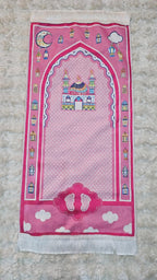 Pembe Bulutlu Seccade Tekli