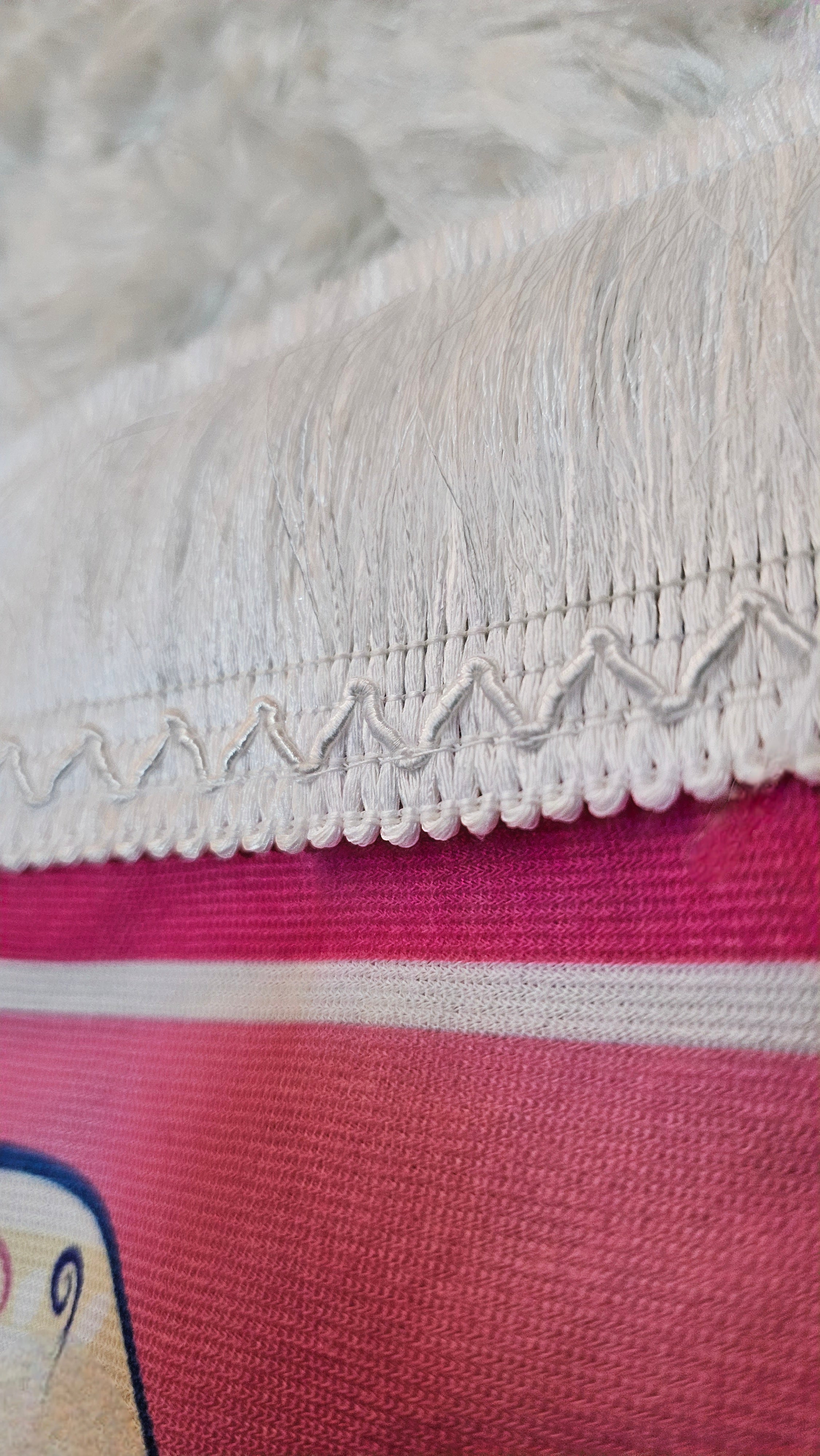 Pembe Bulutlu Seccade Tekli